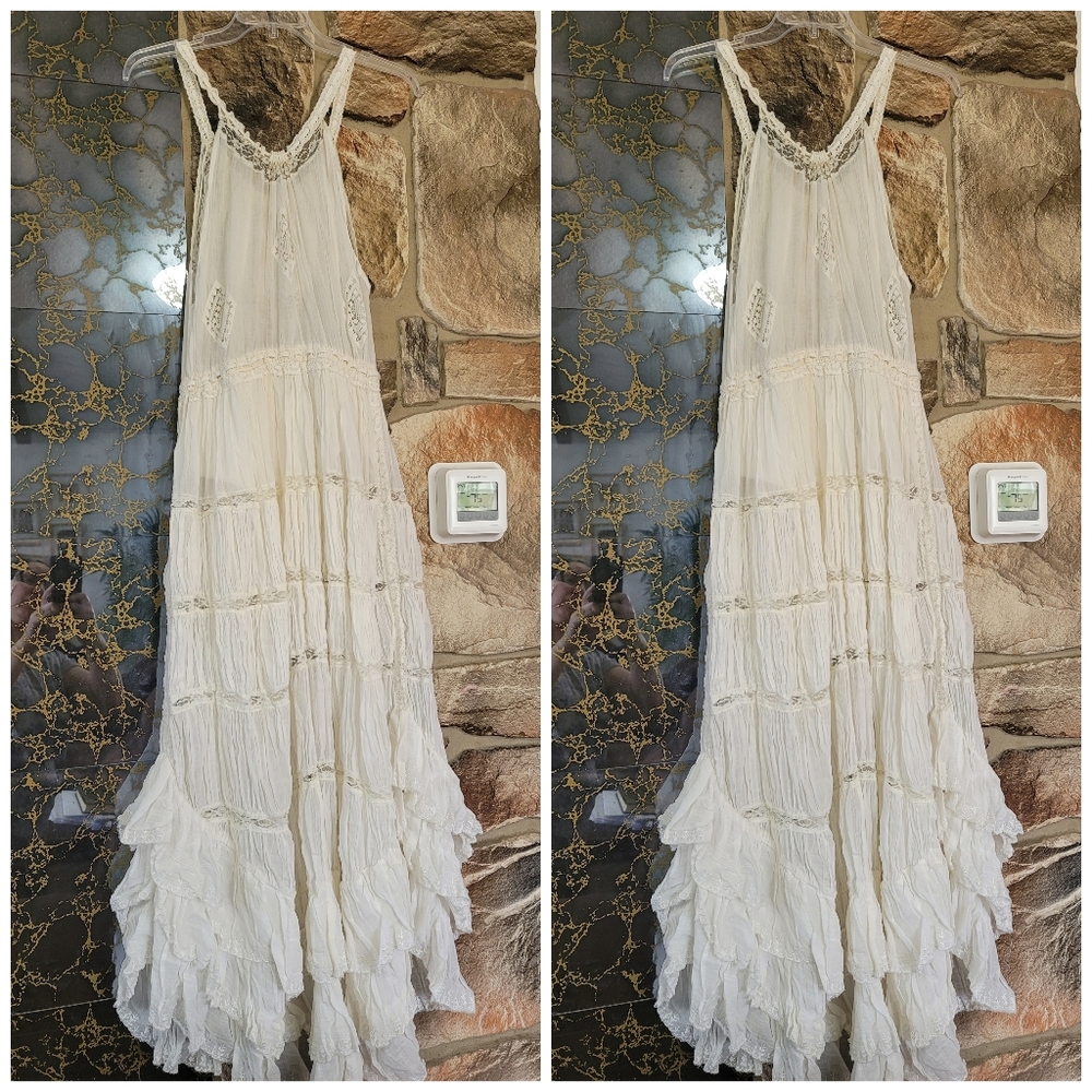Free people Dolly Bodysuit with long skirt - Picture 7 of 12